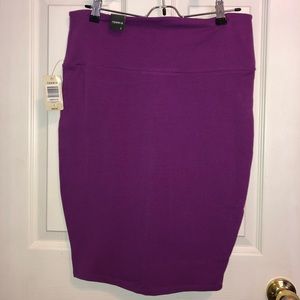 Purple Torrid Pencil Skirt NWT